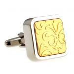 Heavy Thick Silver with Antique Gold Square.JPG